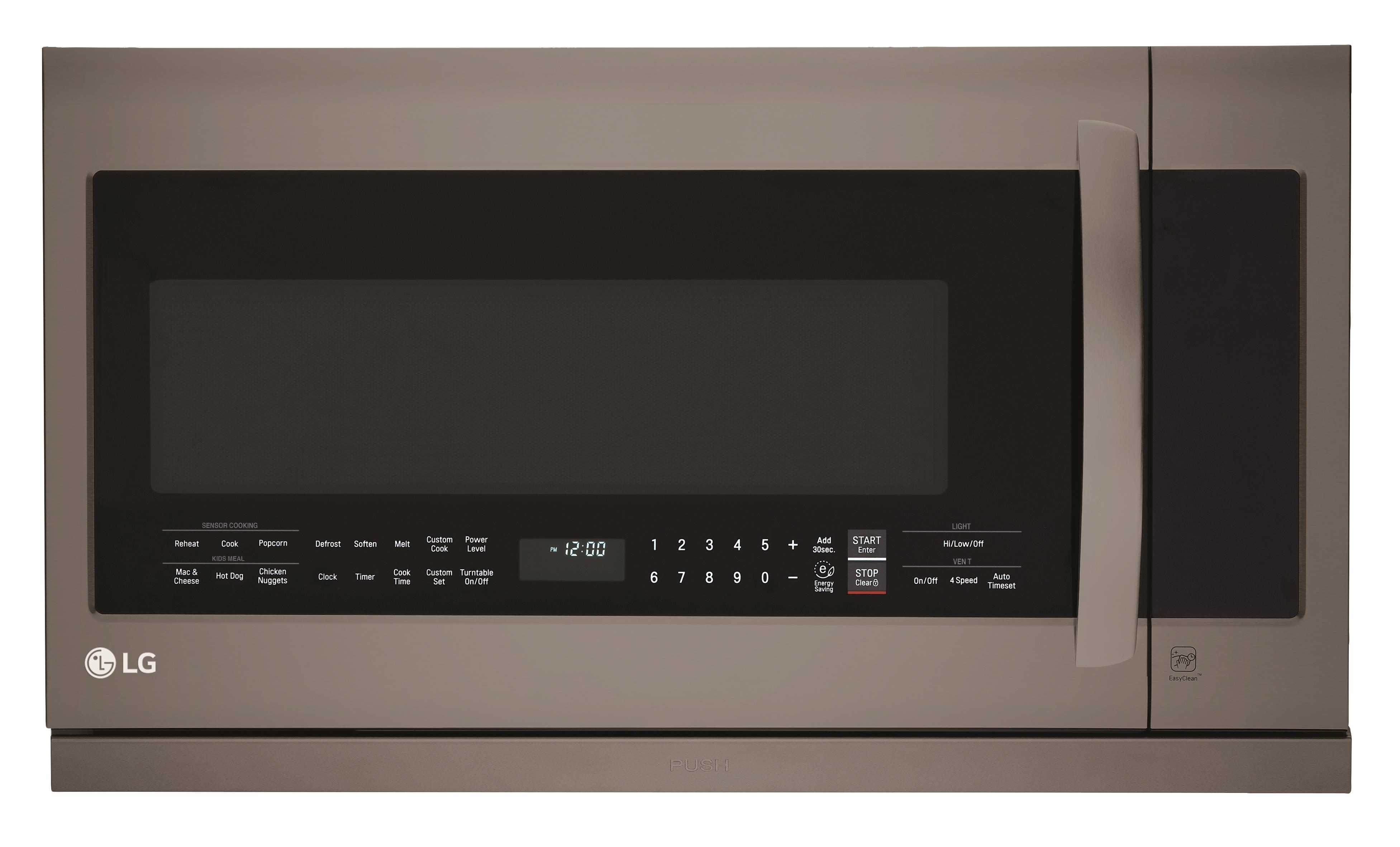 LG Appliances LMHM2237BDBlack Stainless Steel Series 2.2 Cu. Ft. Over